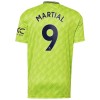 Camiseta de fútbol Manchester United Martial 9 3ª equipación 2022/23 Camiseta de fútbol Manchester United Martial 9 3ª equipación 2022/23